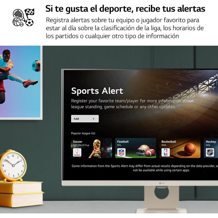 LG Smart Monitor MyView 32SR50F-W 31,5 pulg Full HD IPS Blanco LG Smart Monitor MyView 32SR50F-W 31,5 pulg Full HD IPS Blanco